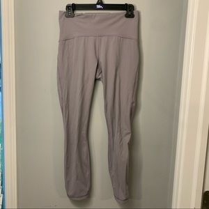 Lululemon leggings, lilac, Size 6, WITH DAMAGE